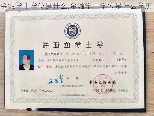 金融学士学位是什么,金融学士学位是什么学历