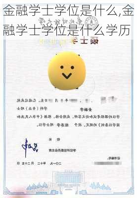 金融学士学位是什么,金融学士学位是什么学历