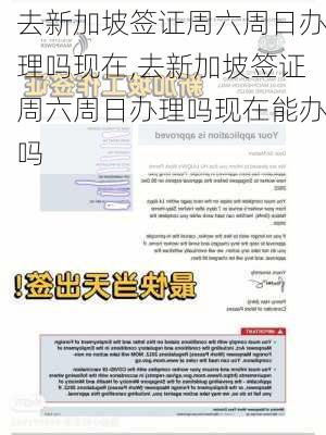 去新加坡签证周六周日办理吗现在,去新加坡签证周六周日办理吗现在能办吗