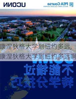 康涅狄格大学到纽约多远,康涅狄格大学到纽约多远啊