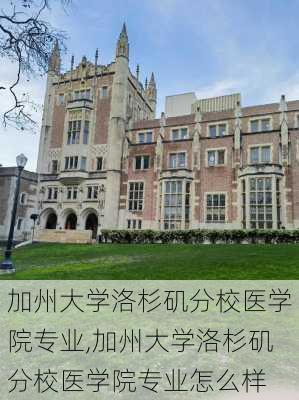 加州大学洛杉矶分校医学院专业,加州大学洛杉矶分校医学院专业怎么样