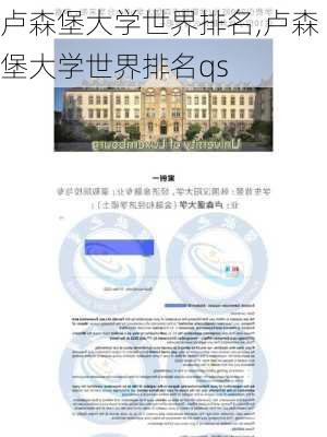 卢森堡大学世界排名,卢森堡大学世界排名qs