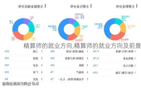 精算师的就业方向,精算师的就业方向及前景