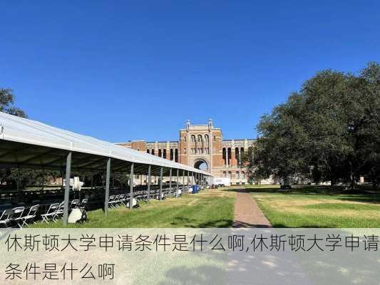 休斯顿大学申请条件是什么啊,休斯顿大学申请条件是什么啊